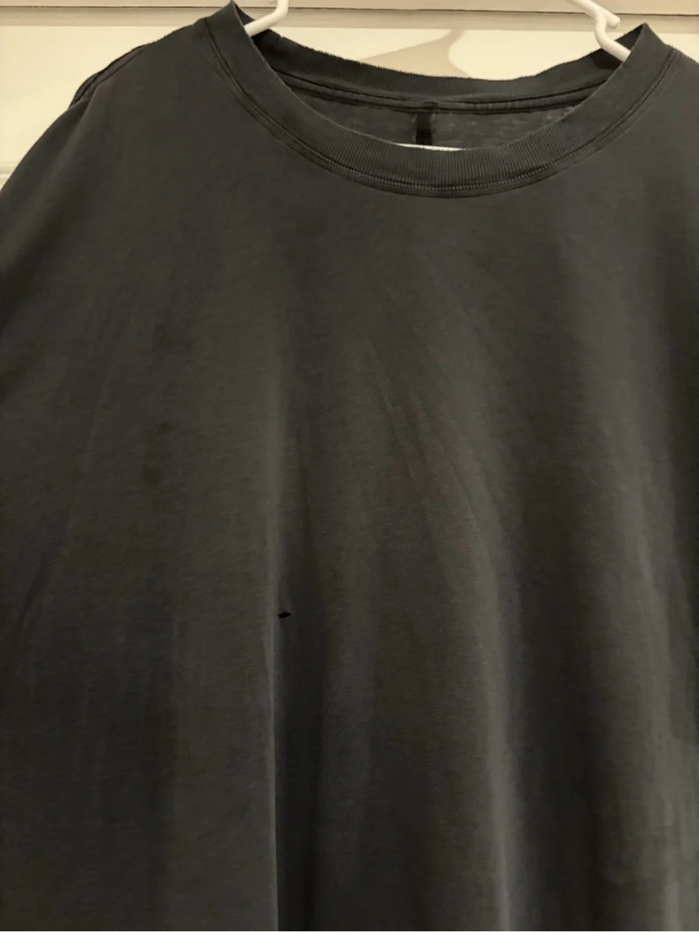 Lululemon All Yours Tee *Vitasea Black Size 14 DAMAGED